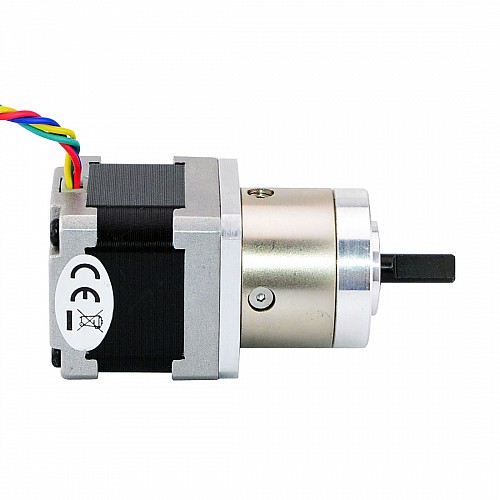 Nema 14 ステッピング モーター バイポーラ L=33mm ギア比 5:1 遊星ギアボックス