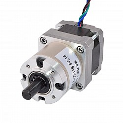 Nema 16 ステッピング モーター バイポーラ L=34mm ギア比 14:1 遊星ギアボックス