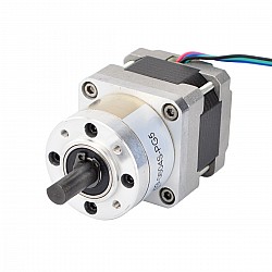 Nema 16 ステッピング モーター バイポーラ L=34mm ギア比 5:1 遊星ギアボックス