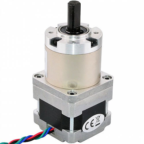 Nema 16 ステッピング モーター バイポーラ L=33mm ギア比 14:1 遊星ギアボックス