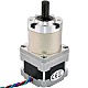 Nema 16 ステッピング モーター バイポーラ L=33mm ギア比 14:1 遊星ギアボックス