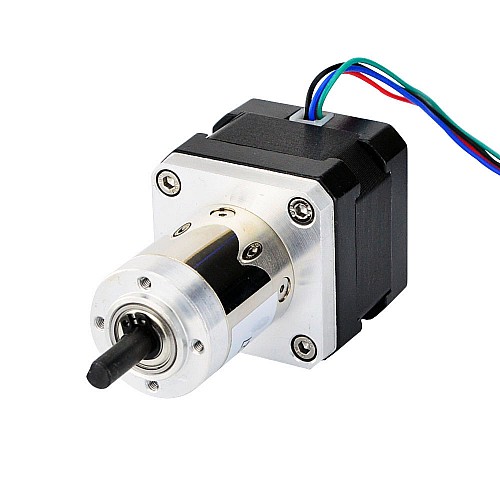 Nema 17 ステッパー バイポーラ L=33mm、ギア比 27:1 小型遊星ギアボックス Nema 17 ステッパー バイポーラ L=33mm、ギア比 27:1 小型遊星ギアボックス