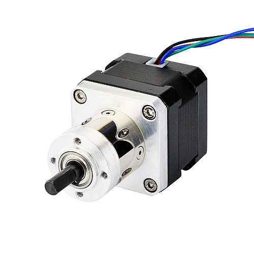 Nema 17 ステッパー バイポーラ L=33mm ギア比 5:1 小型遊星ギアボックス Nema 17 ステッパー バイポーラ L=33mm ギア比 5:1 小型遊星ギアボックス