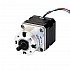 Nema 17 ステッピング モーター バイポーラ L=34mm ギア比 5:1 遊星ギアボックス