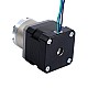 Nema 17 ステッピング モーター バイポーラ L=34mm ギア比 5:1 遊星ギアボックス 300mm ケーブル & コネクタ付き Nema 17 ステッピング モーター バイポーラ L=34mm ギア比 5:1 遊星ギアボックス 300mm ケーブル & コネクタ付き
