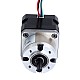 Nema 17 ステッピング モーター バイポーラ L=34mm ギア比 5:1 遊星ギアボックス 300mm ケーブル & コネクタ付き Nema 17 ステッピング モーター バイポーラ L=34mm ギア比 5:1 遊星ギアボックス 300mm ケーブル & コネクタ付き