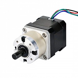 Nema 17 ステッピング モーター バイポーラ L=40mm ギア比 5:1 遊星ギアボックス