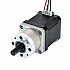Nema 17 ステッピング モーター バイポーラ L=48mm、ギア比 5:1 遊星ギアボックス付き 1850mm ケーブル長
