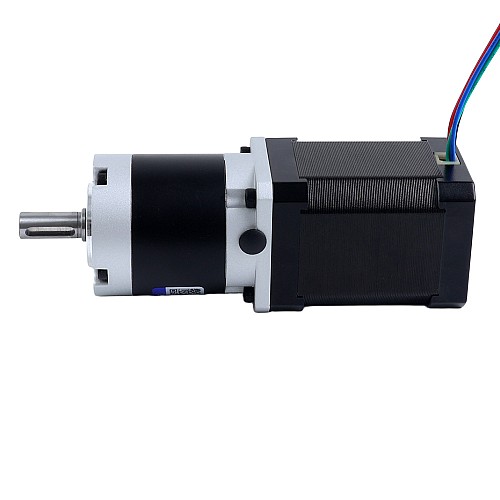 Nema 17 ステッピングモーター バイポーラ L=60mm w/ 減速比 100:1 MG シリーズプラネタリーギアボックス - 17HS24-2104S-MG100 | StepperOnline