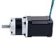 Nema 17 ステッピングモーター バイポーラ L=60mm w/ 減速比 5:1 MG シリーズプラネタリーギアボックス - 17HS24-2104S-MG5 | StepperOnline