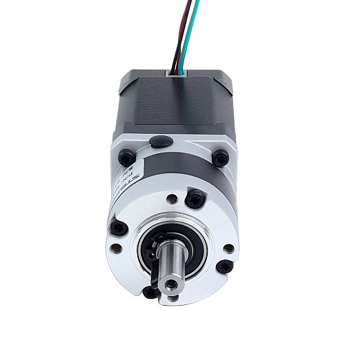Nema 17 ステッピングモーター バイポーラ L=60mm w/ 減速比 5:1 MG シリーズプラネタリーギアボックス - 17HS24-2104S-MG5 | StepperOnline