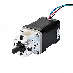 Nema 17 ステッピング モーター バイポーラ L=60mm ギア比 5:1 遊星ギアボックス