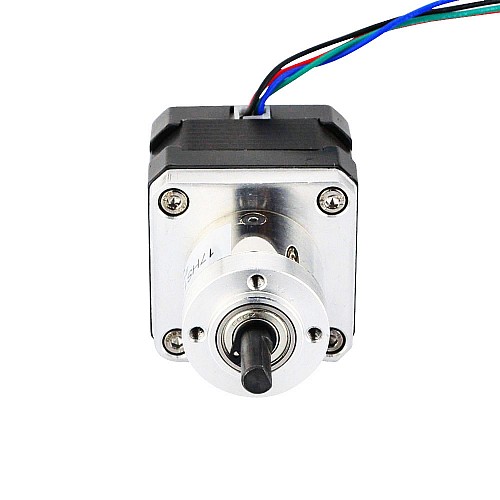 Nema 17 ステッパー バイポーラ L=33mm ギア比 5:1 小型遊星ギアボックス Nema 17 ステッパー バイポーラ L=33mm ギア比 5:1 小型遊星ギアボックス