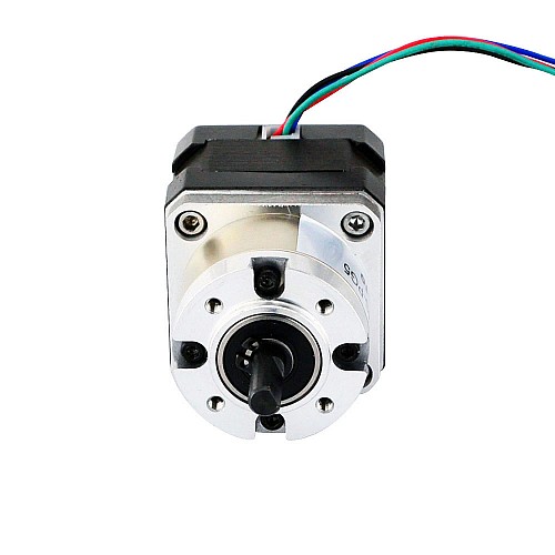 Nema 17 ステッピング モーター バイポーラ L=33mm ギア比 5:1 遊星ギアボックス