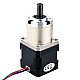 Nema 17 ステッピング モーター バイポーラ L=40mm、ギア比 27:1 遊星ギアボックス Nema 17 ステッピング モーター バイポーラ L=40mm、ギア比 27:1 遊星ギアボックス