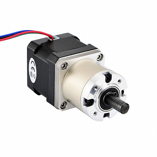 Nema 17 ステッピング モーター バイポーラ L=40mm、ギア比 27:1 遊星ギアボックス Nema 17 ステッピング モーター バイポーラ L=40mm、ギア比 27:1 遊星ギアボックス