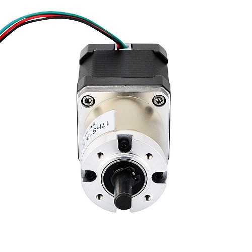 Nema 17 ステッピング モーター バイポーラ L=48mm ギア比 100:1 遊星ギアボックス