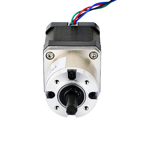 Nema 17 ステッピング モーター バイポーラ L=48mm ギア比 14:1 遊星ギアボックス