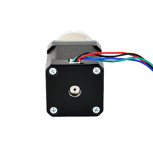Nema 17 ステッピング モーター バイポーラ L=48mm、ギア比 27:1 遊星ギアボックス