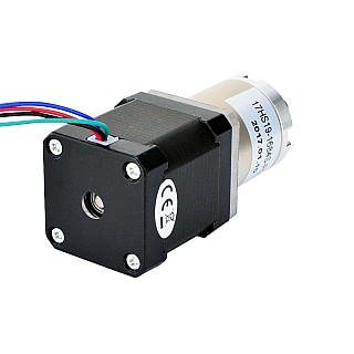 Nema 17 ステッピング モーター バイポーラ L=48mm、ギア比 51:1 遊星