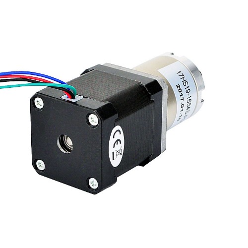Nema 17 ステッピング モーター バイポーラ L=48mm、ギア比 51:1 遊星ギアボックス Nema 17 ステッピング モーター バイポーラ L=48mm、ギア比 51:1 遊星ギアボックス