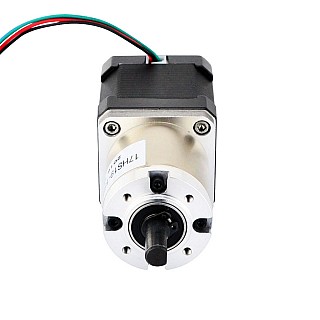 Nema 17 ステッピング モーター バイポーラ L=48mm、ギア比 51:1 遊星