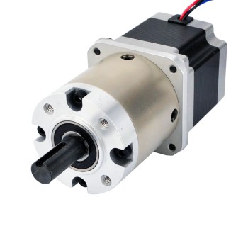 Nema 23 ステッピング モーター バイポーラ L=56mm ギア比 15:1 遊星ギアボックス Nema 23 ステッピング モーター バイポーラ L=56mm ギア比 15:1 遊星ギアボックス