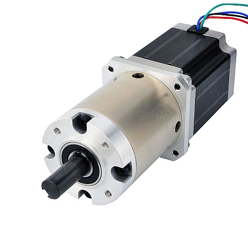 Nema 23 ステッピング モーター バイポーラ L=76mm、ギア比 47:1 遊星ギアボックス Nema 23 ステッピング モーター バイポーラ L=76mm、ギア比 47:1 遊星ギアボックス