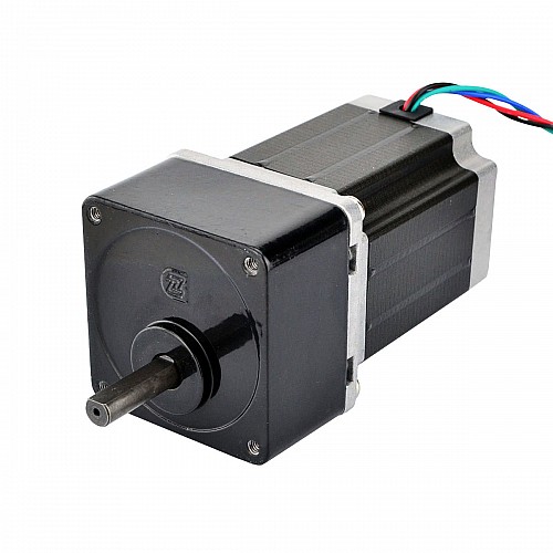 Nema 23 ステッピング モーター バイポーラ L=76mm、ギア比 30:1 スパー ギアボックス