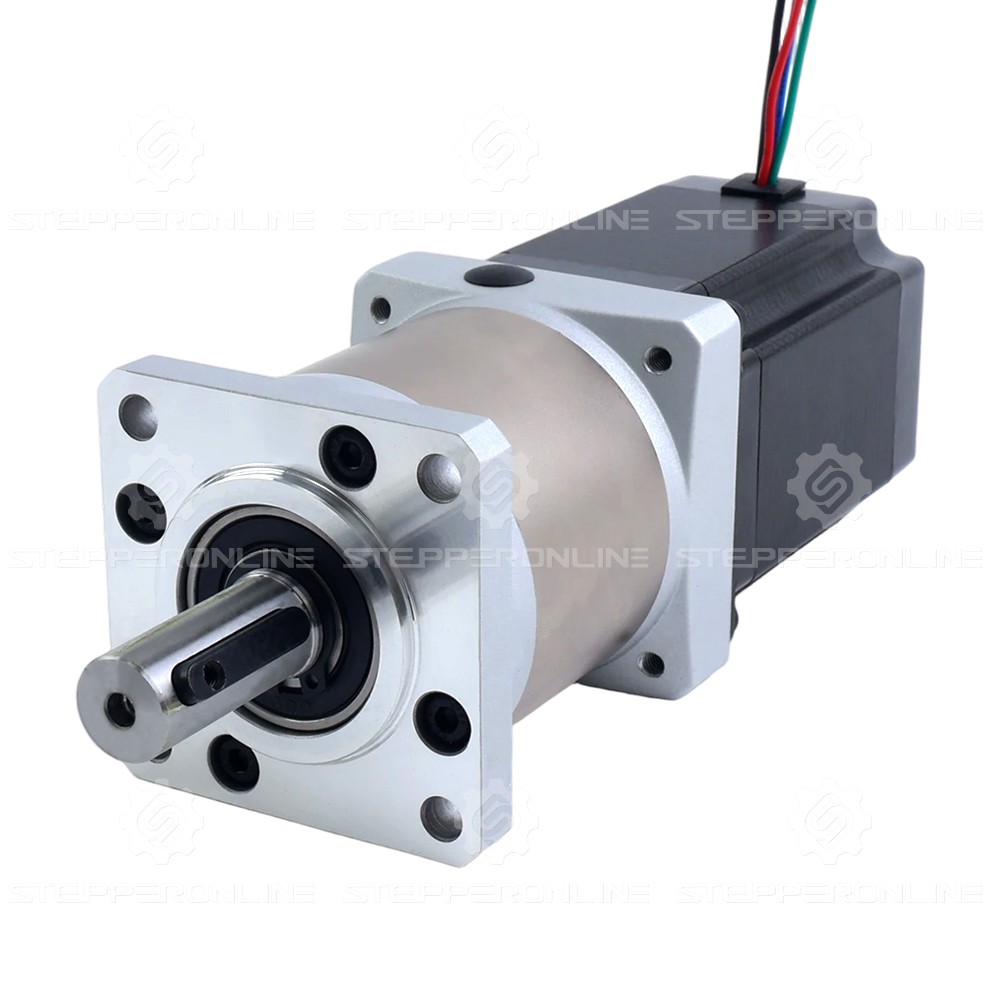 Nema 23 ステッピングモーター バイポーラ L=76.5mm 減速比50:1 EG