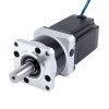 Nema 23 ステッピング モーター L=76.5mm ギア比 4:1 MG シリーズ 遊星ギアボックス - 23HS30-2904S-MG4 | StepperOnline