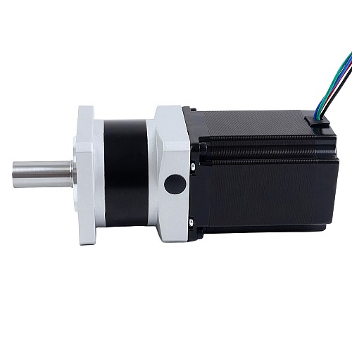 Nema 23 ステッピング モーター L=76.5mm ギア比 4:1 MG シリーズ 遊星ギアボックス - 23HS30-2904S-MG4 | StepperOnline