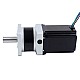 Nema 23 ステッピング モーター L=76.5mm ギア比 4:1 MG シリーズ 遊星ギアボックス - 23HS30-2904S-MG4 | StepperOnline