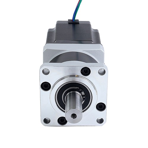 Nema 23 ステッピング モーター L=76.5mm ギア比 4:1 MG シリーズ 遊星ギアボックス - 23HS30-2904S-MG4 | StepperOnline
