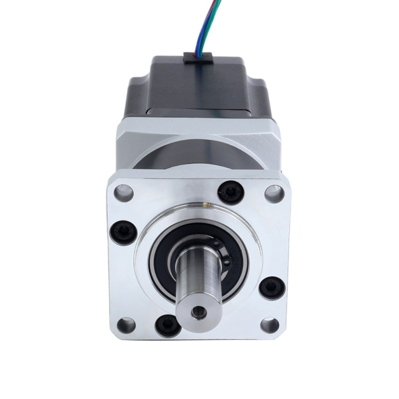 Nema 23 ステッピング モーター L=76.5mm ギア比 4:1 MG シリーズ 遊星ギアボックス - 23HS30-2904S-MG4 | StepperOnline