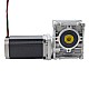 Nema 23 ステッピングモーター L=113mm ギア比 7.5:1 ウォームギアボックスNMRV30ウォームギア減速機 Nema 23 ステッピングモーター L=113mm ギア比 7.5:1 ウォームギアボックスNMRV30ウォームギア減速機