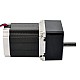 Nema 23 ステッピング モーター バイポーラ L=76mm ギア比 10:1 スパー ギアボックス Nema 23 ステッピング モーター バイポーラ L=76mm ギア比 10:1 スパー ギアボックス