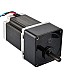 Nema 23 ステッピング モーター バイポーラ L=76mm、ギア比 20:1 スパー ギアボックス