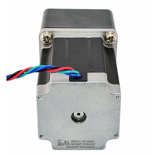 Nema 23 ステッピング モーター バイポーラ L=76mm、ギア比 30:1 スパー ギアボックス