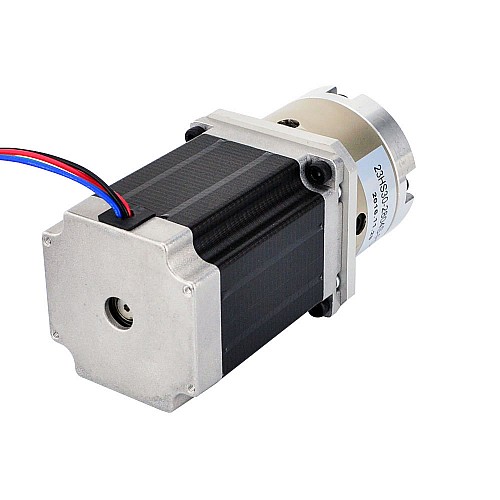 Nema 23 ステッピング モーター バイポーラ L=76mm ギア比 4:1 遊星ギアボックス Nema 23 ステッピング モーター バイポーラ L=76mm ギア比 4:1 遊星ギアボックス
