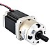 Nema 23 ステッピング モーター バイポーラ L=76mm ギア比 4:1 遊星ギアボックス Nema 23 ステッピング モーター バイポーラ L=76mm ギア比 4:1 遊星ギアボックス