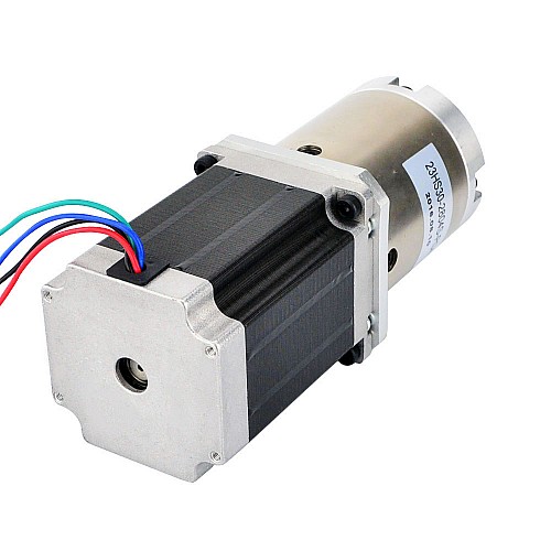 Nema 23 ステッピング モーター バイポーラ L=76mm、ギア比 47:1 遊星ギアボックス Nema 23 ステッピング モーター バイポーラ L=76mm、ギア比 47:1 遊星ギアボックス