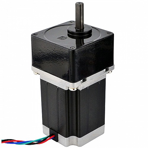 Nema 23 ステッピング モーター バイポーラ L=76mm ギア比 5:1 スパー ギアボックス