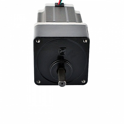 Nema 23 ステッピング モーター バイポーラ L=76mm ギア比 5:1 スパー ギアボックス