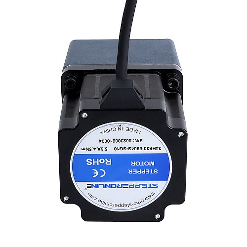 Nema 34 ステッピング モーター L=76mm ギア比 10:1 平ギアボックス