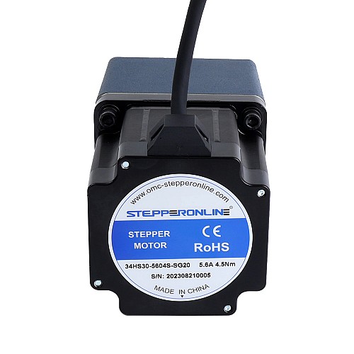 Nema 34 ステッピング モーター L=76mm ギア比 20:1 平ギアボックス