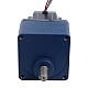 Nema 34 ステッパー バイポーラ L=97mm リアシャフト & ギア比 20:1 スパーギアボックス付き