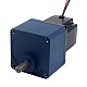 Nema 34 ステッパー バイポーラ L=97mm リア シャフト & ギア比 9:1 スパー ギアボックス付き