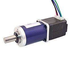 Nema8ステッピングモーターバイポーラ0.2A L=38mm、ギア比90:1遊星ギアボックス付き