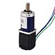 Nema8ステッピングモーターバイポーラL=28mm、ギア比90:1遊星ギアボックス付き